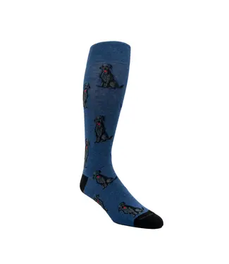 Gordon of New Orleans Black Lab Socks