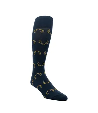 Gordon of New Orleans Deer Antler Socks