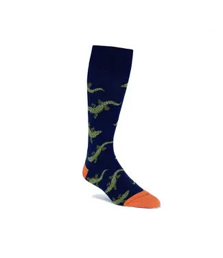 Gordon of New Orleans Gator Socks