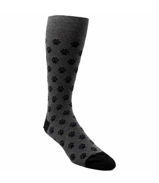 Gordon of New Orleans Paw Print Socks
