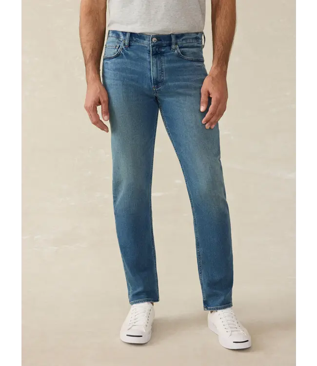 Faherty Stretch Terry Indigo 5 Pocket