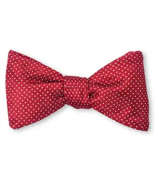 R. Hanauer Berry Runnymede Pin Dots Bowtie