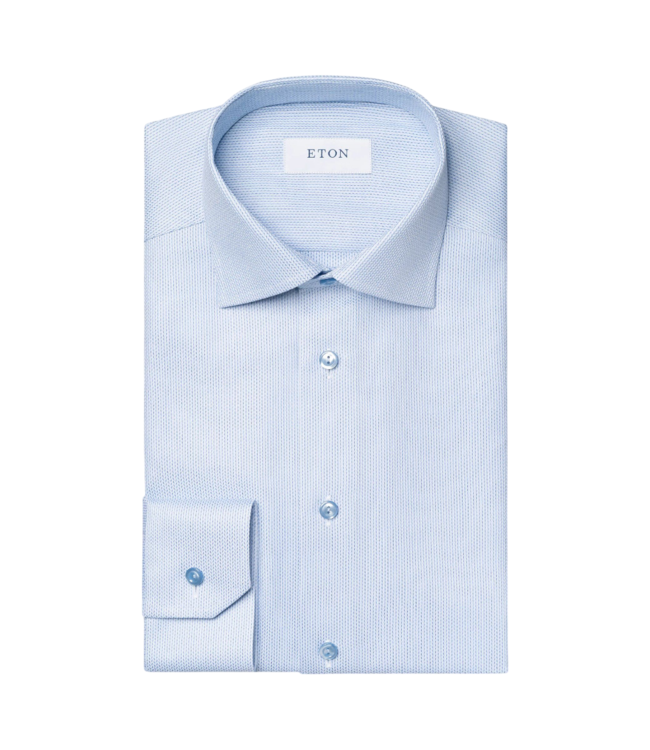 Eton Semi Solid Signature Twill Slim
