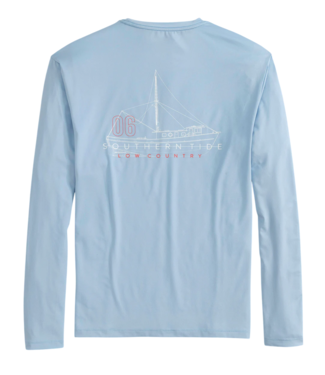 Southern Tide LS Low Country Perf Tee