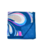 R. Hanauer Navy Picasso Pocket Square