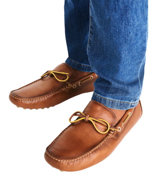 Johnnie-O Leather Getaway Driver