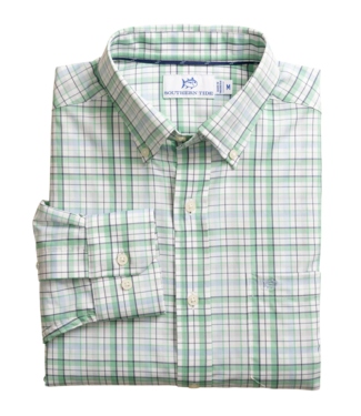 Southern Tide Brr Ic Morris Island Plaid Sportshirt