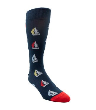 Gordon of New Orleans Sailboat Socks