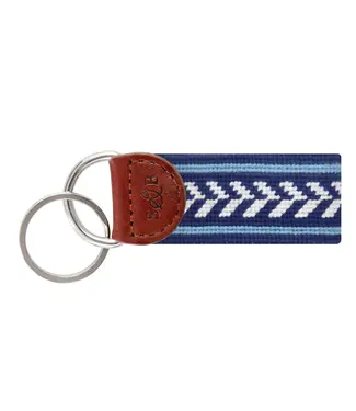Smathers and Branson Camden Stripe Key Fob