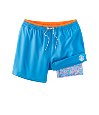 Chubbies The Blue Barracudas 5.5" Classic Lined Swim Trunk