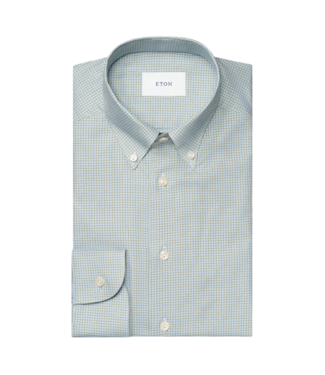 Eton Houndstooth Dress Shirt