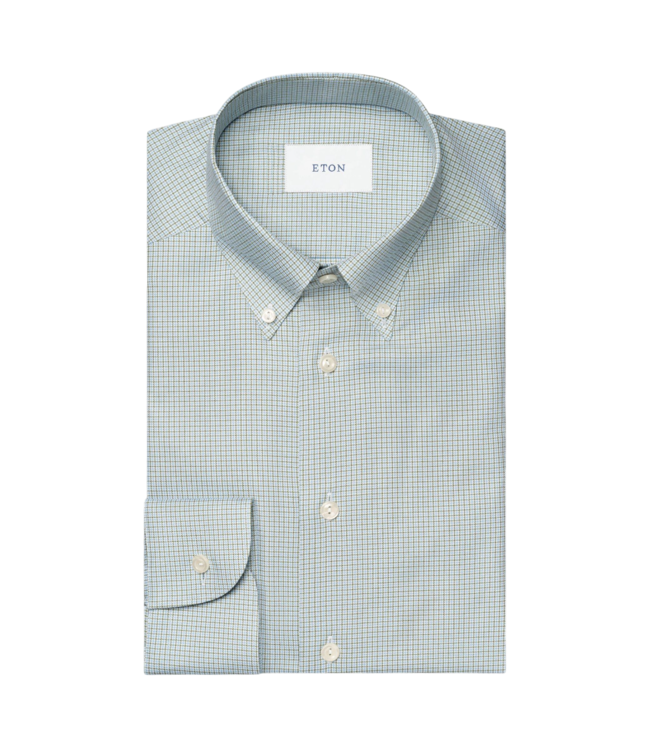 Eton Houndstooth Dress Shirt