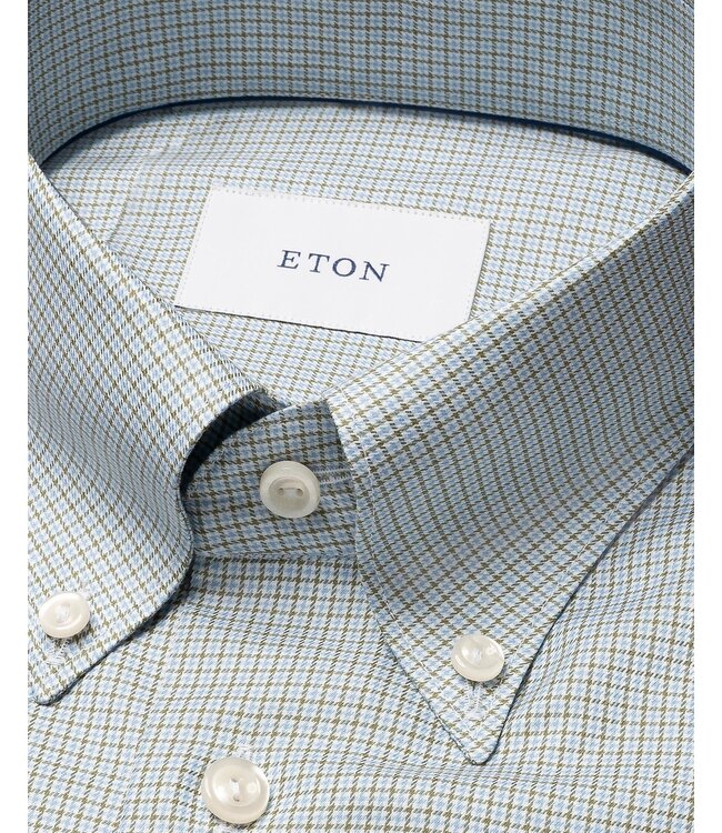 Eton Houndstooth Dress Shirt