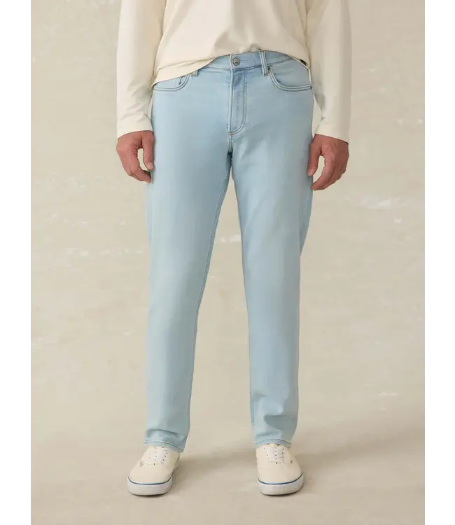 Faherty Stretch Terry Indigo 5 Pocket