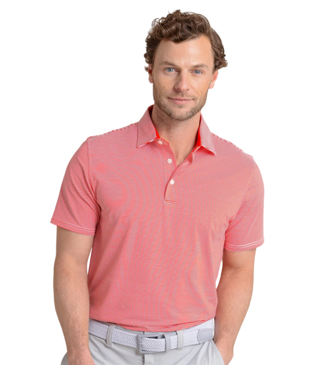 Southern Tide Brreeze Meadowbrook Stripe Polo