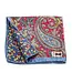R. Hanauer Red Paisley/Flower Pocket Square