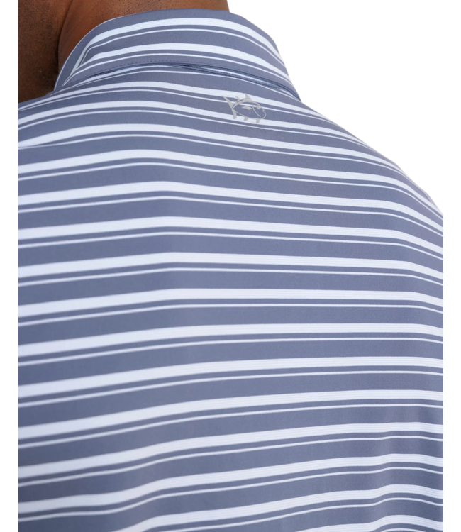 Southern Tide Brrreeze Pearl Cove Stripe Polo
