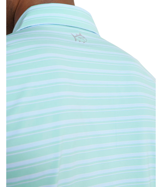 Southern Tide Brrreeze Pearl Cove Stripe Polo