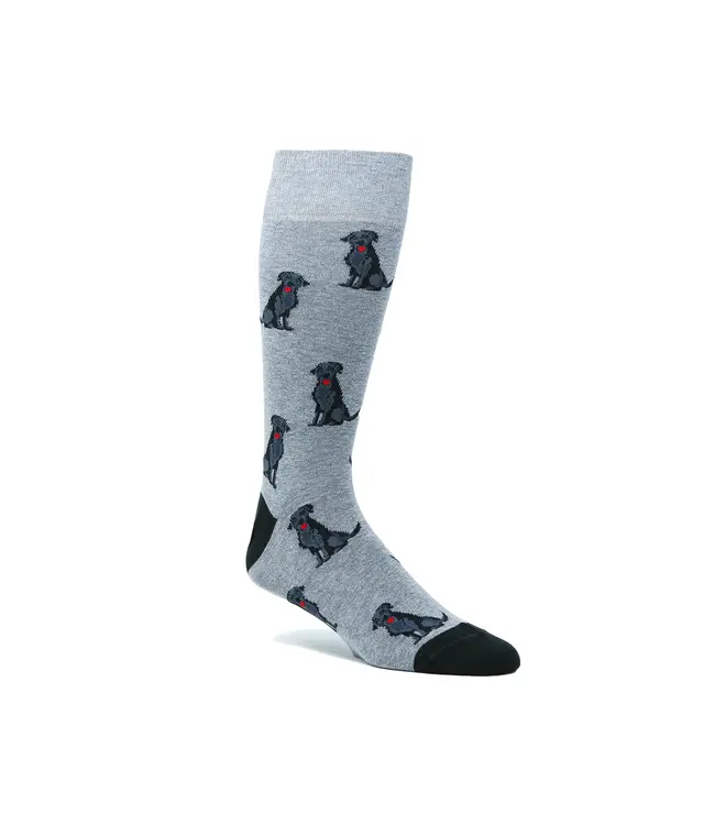 Gordon of New Orleans Black Lab Socks
