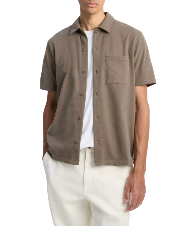 Vince Sueded Jersey SS Bottondown