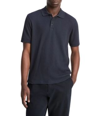 Vince Varigated Texture SS Polo