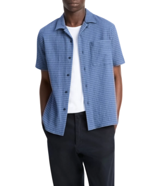Vince Provence Plaid S/S Shirt