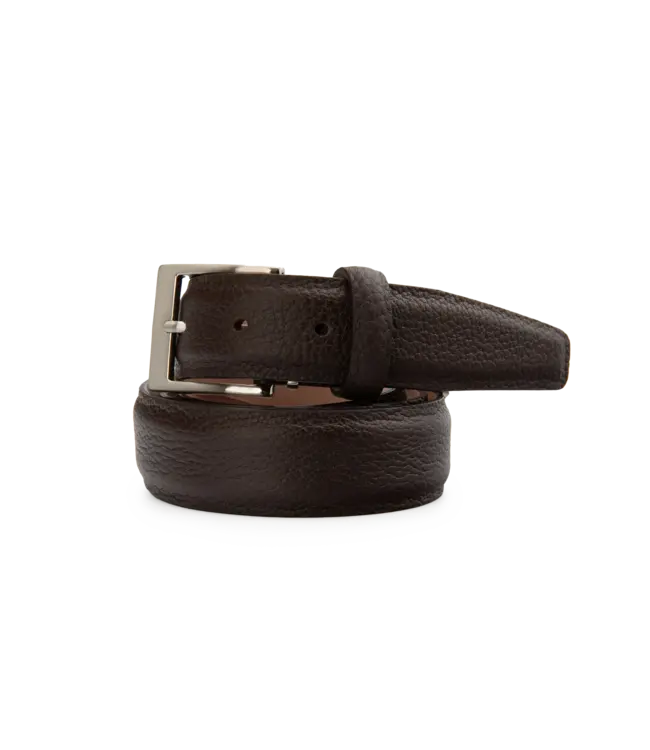 LEN Belts French Pebble Grain