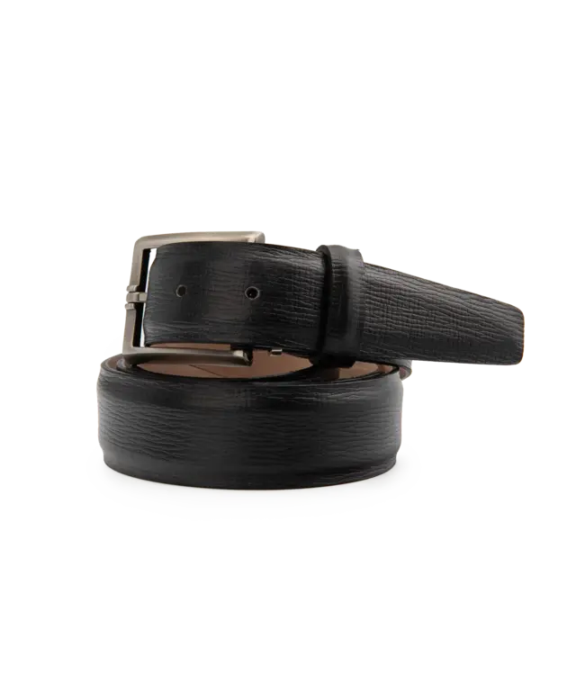 LEN Belts Textured Marble Calf