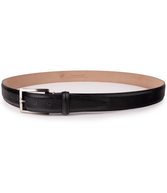 LEN Belts Textured Marble Calf