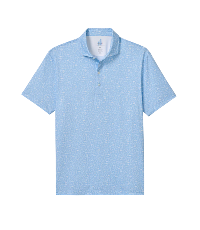 Johnnie-O Wine Mixer Polo