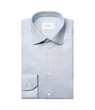 Eton Semi Solid Cotton Tencel Shirt