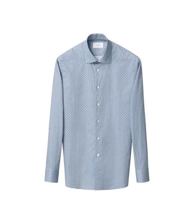 Eton Contemp Micro Floral  Print Shirt