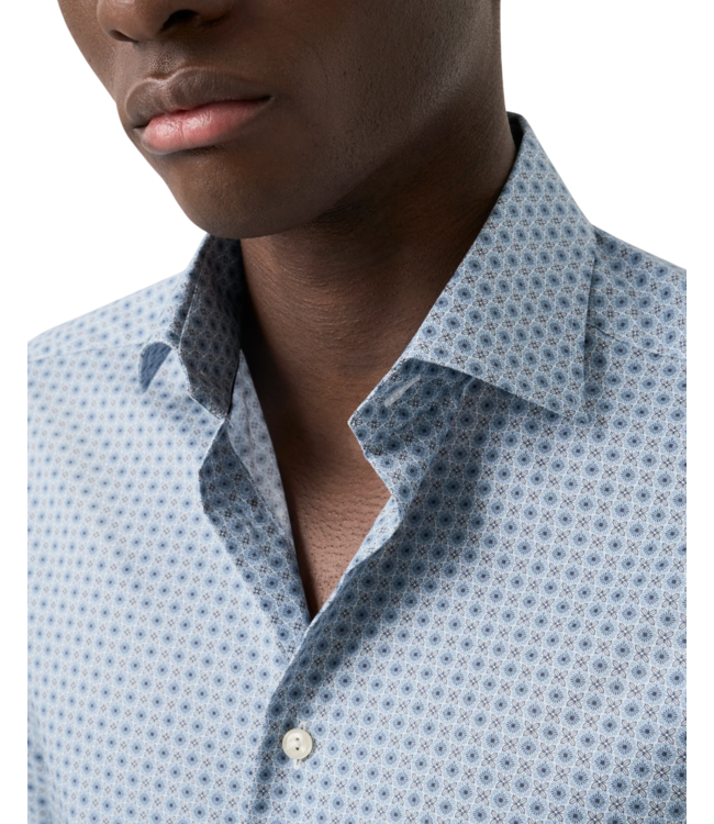 Eton Contemp Micro Floral  Print Shirt