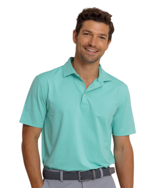 Southern Tide Brreeze Heather Perf Polo