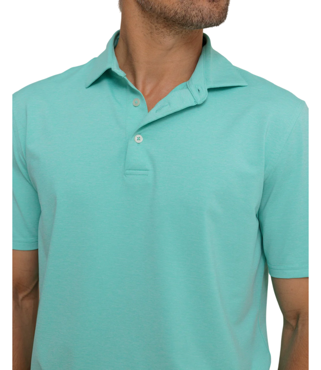 Southern Tide Brreeze Heather Perf Polo
