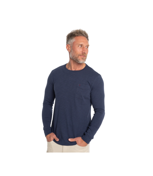 Criquet Cotton Slub Long Sleeve T-Shirt