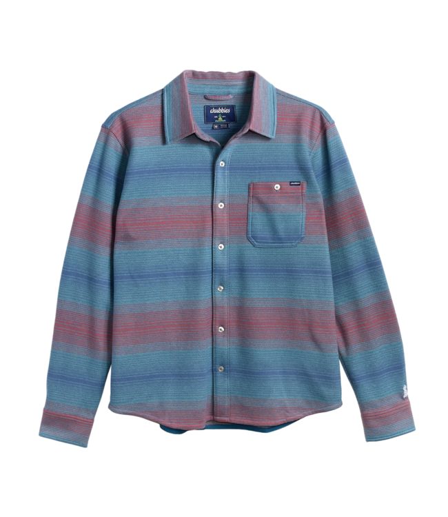 Chubbies The Sunset Stripe (Cloud 10 Overshirt)
