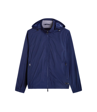 Bugatchi Packable Nylon Rain Jacket
