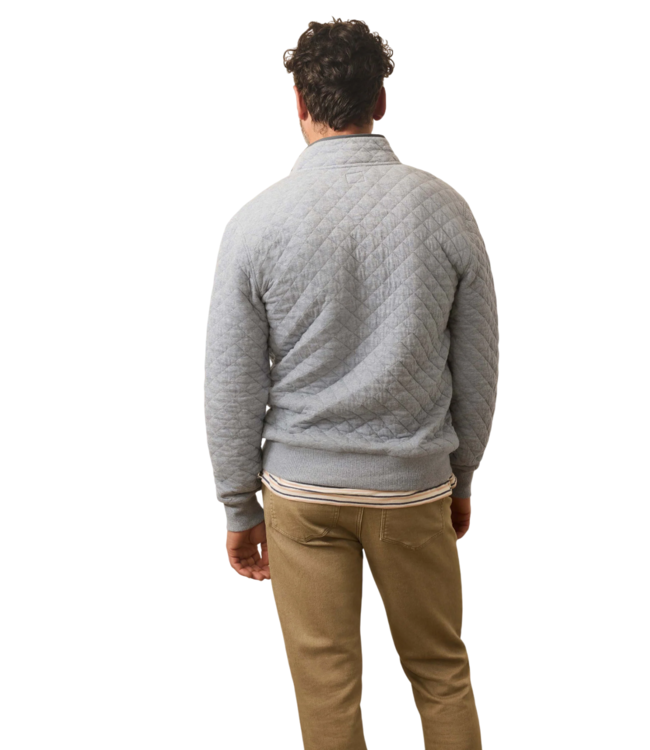 Faherty Epic Quilted Fleece Pullover