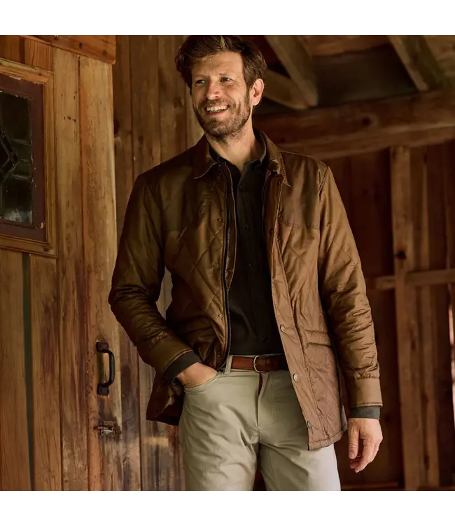 Tom Beckbe Quilted Paddock Jacket