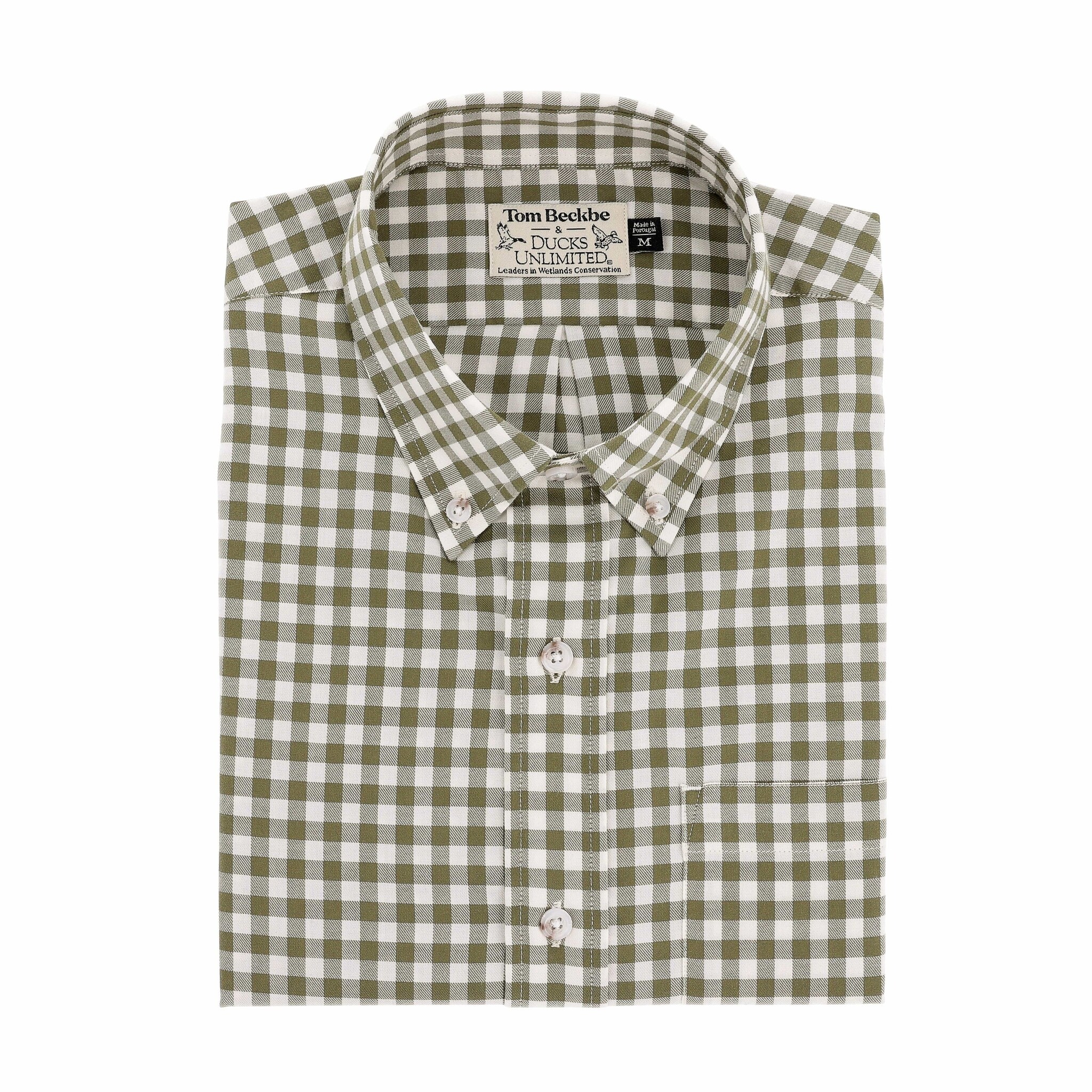 Tom Beckbe Knapp Cotton Twill Sport Shirt