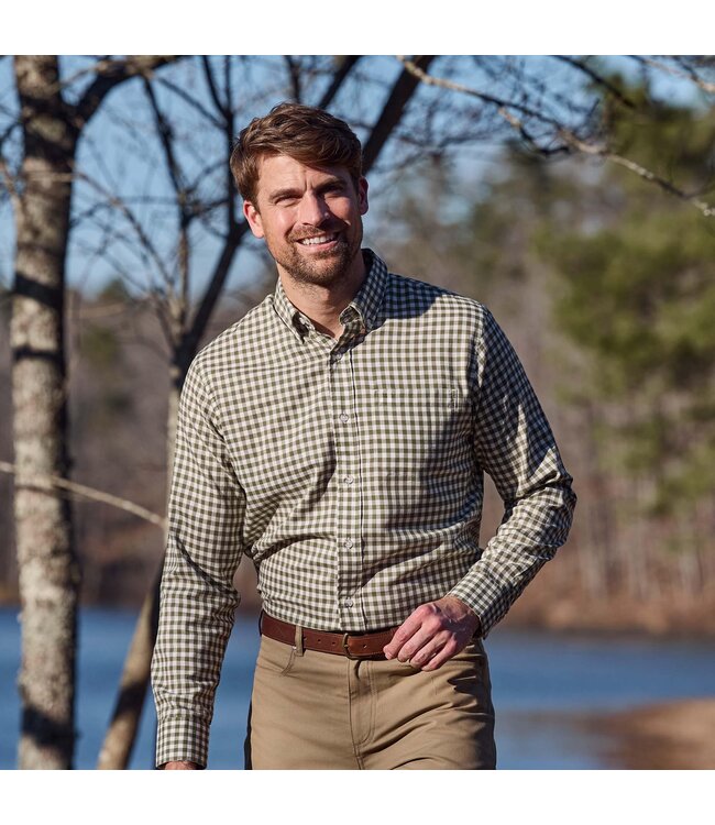 Tom Beckbe Knapp Cotton Twill Sport Shirt