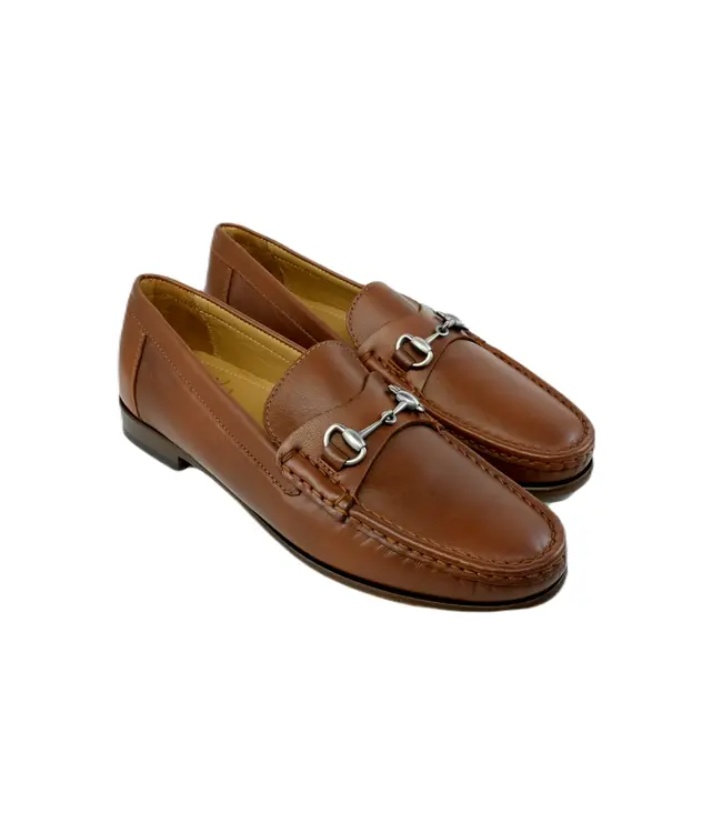 Alan Payne Pecan Snaffle Loafer