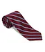 R. Hanauer Burgundy Brooks Stripe Tie