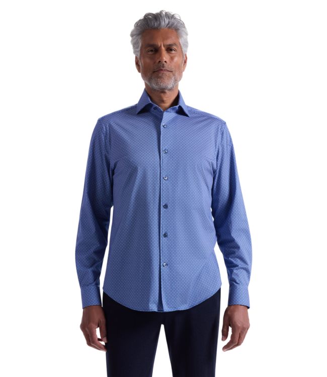 Bugatchi OOOH Cotton L/S Devon Shirt