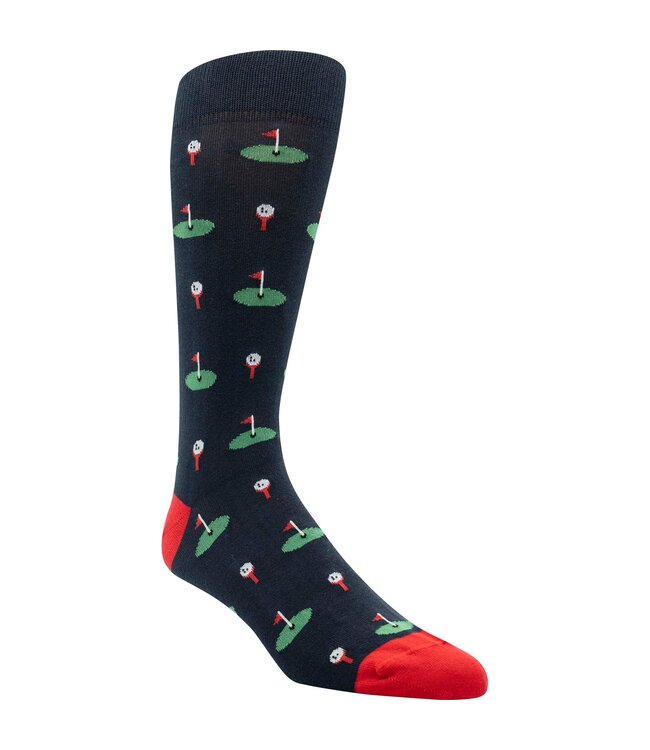 Gordon of New Orleans Golf Greens Socks