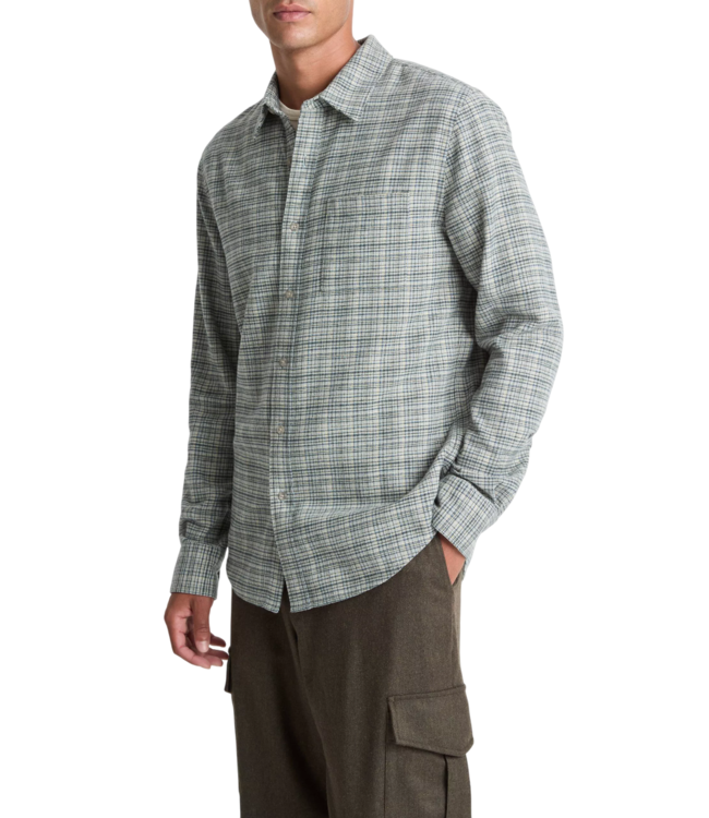 Vince Highclere Pld Separate Placket Shirt