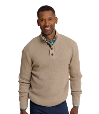 Southern Tide Bass Creek Quarter Button Sweater