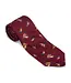 R. Hanauer Burgundy Bridgewater Ducks Tie