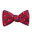 R. Hanauer Red Chelsea Medallions Bowtie